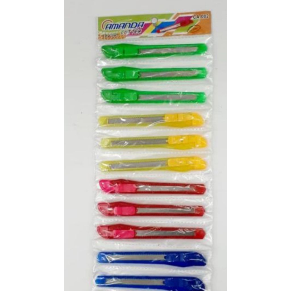 

cutter kecil amanda per pcs warna random per pcs