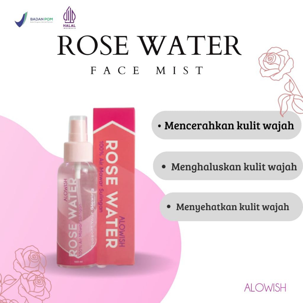 Rosewater Air Mawar Sulingan