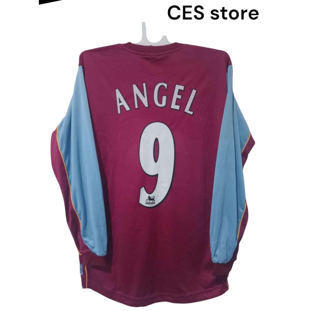 jersey baju bola retro sport aston villa angel