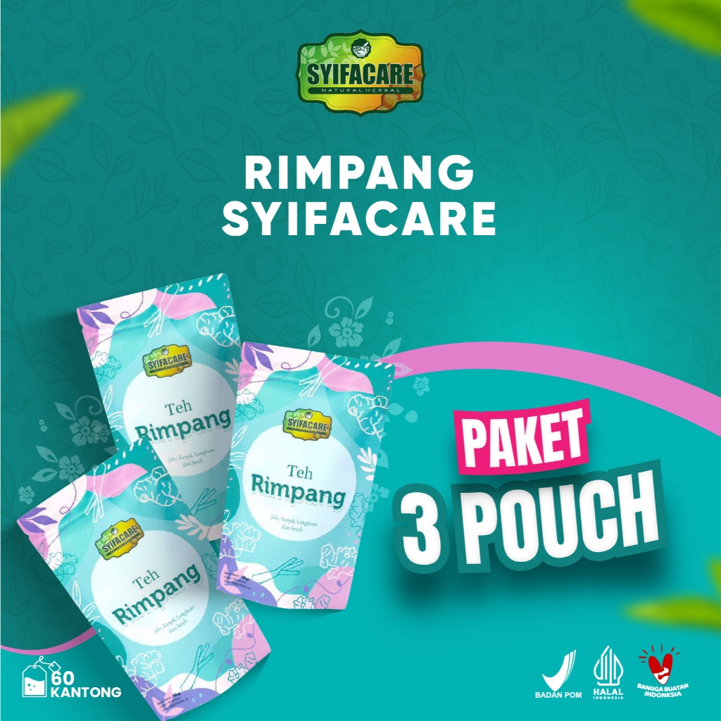 

Teh Rimpang 40gr Teh Celup Syifacare Detox JSR Ramuan Rempah Rimpang Ala Dr Zaidul Akbar BPOM