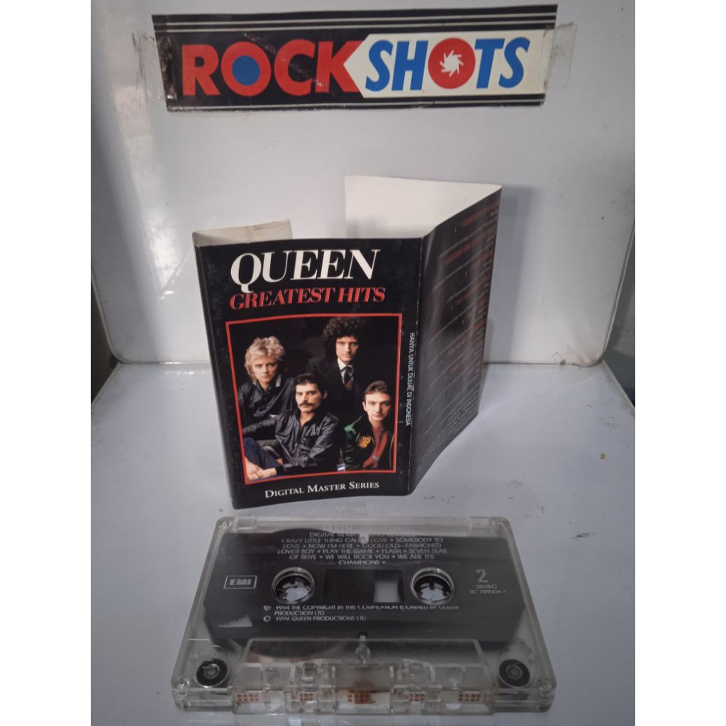 kaset pita Queen greatest hits