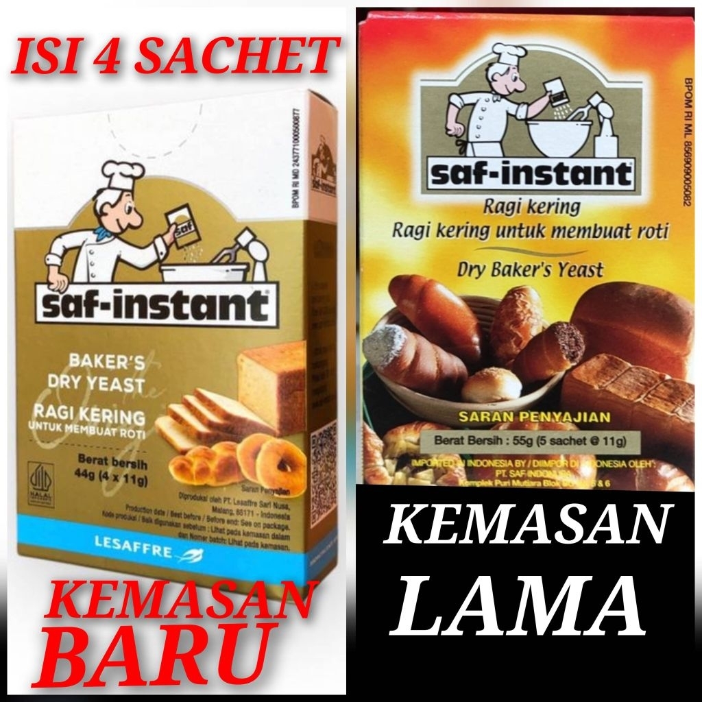 

ragi saf instan sachet 11gr (4x11gr)