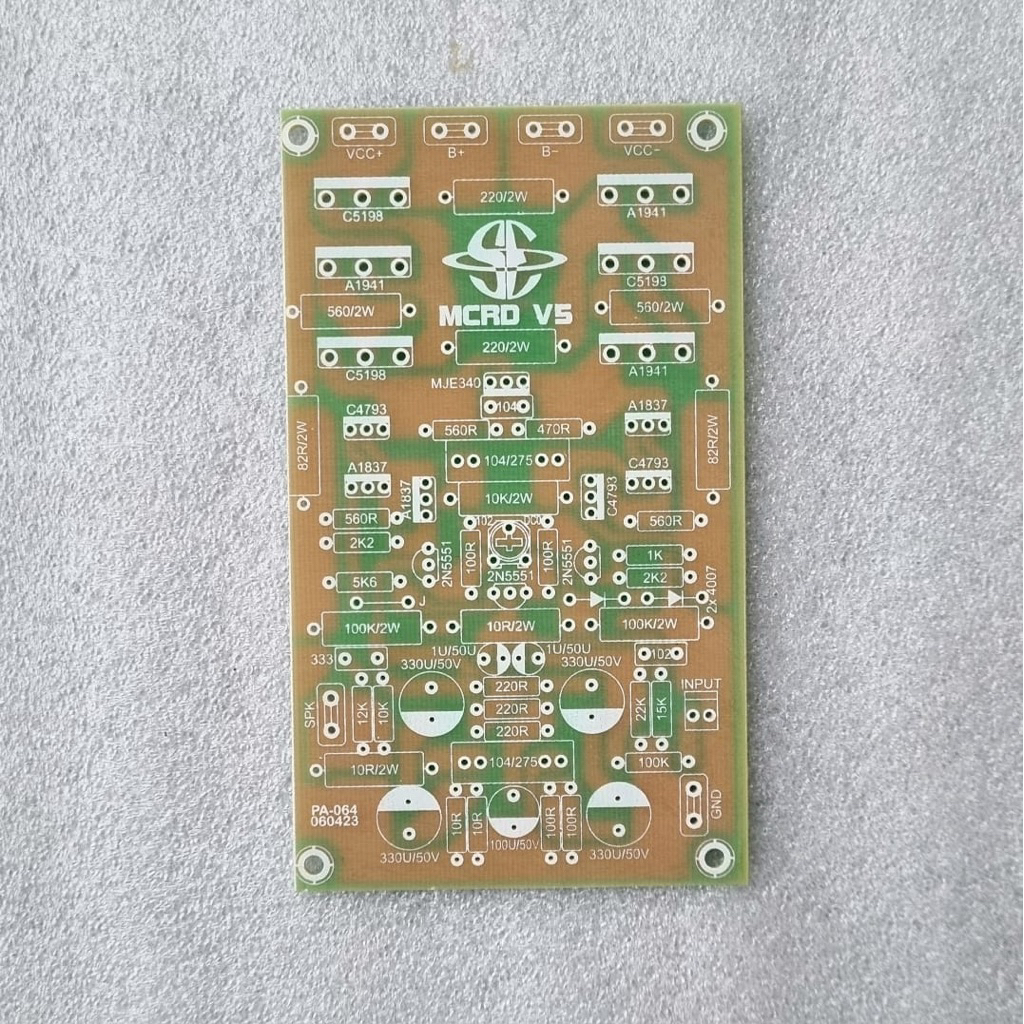 PCB Driver Power MCRD V5 Fiber