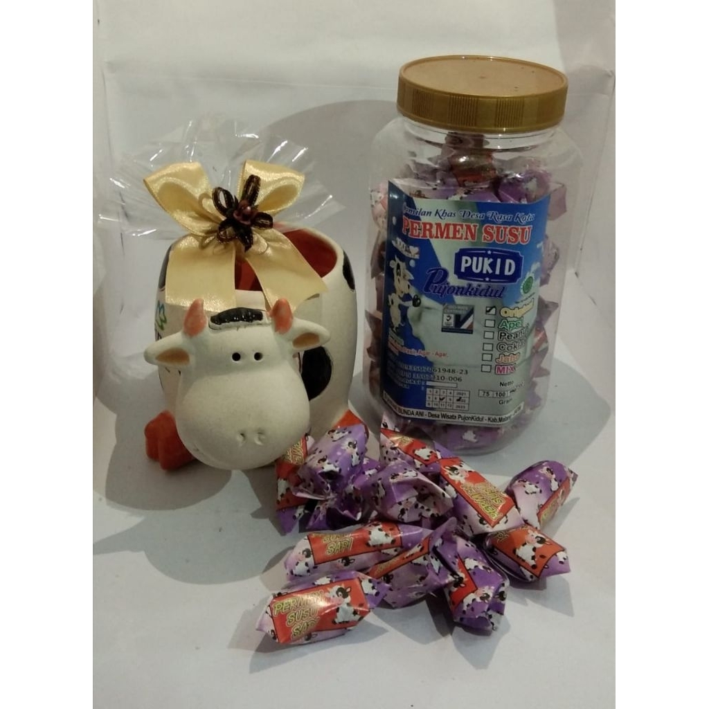 

Permen Susu | kemasan toples| Pukid Bundaani