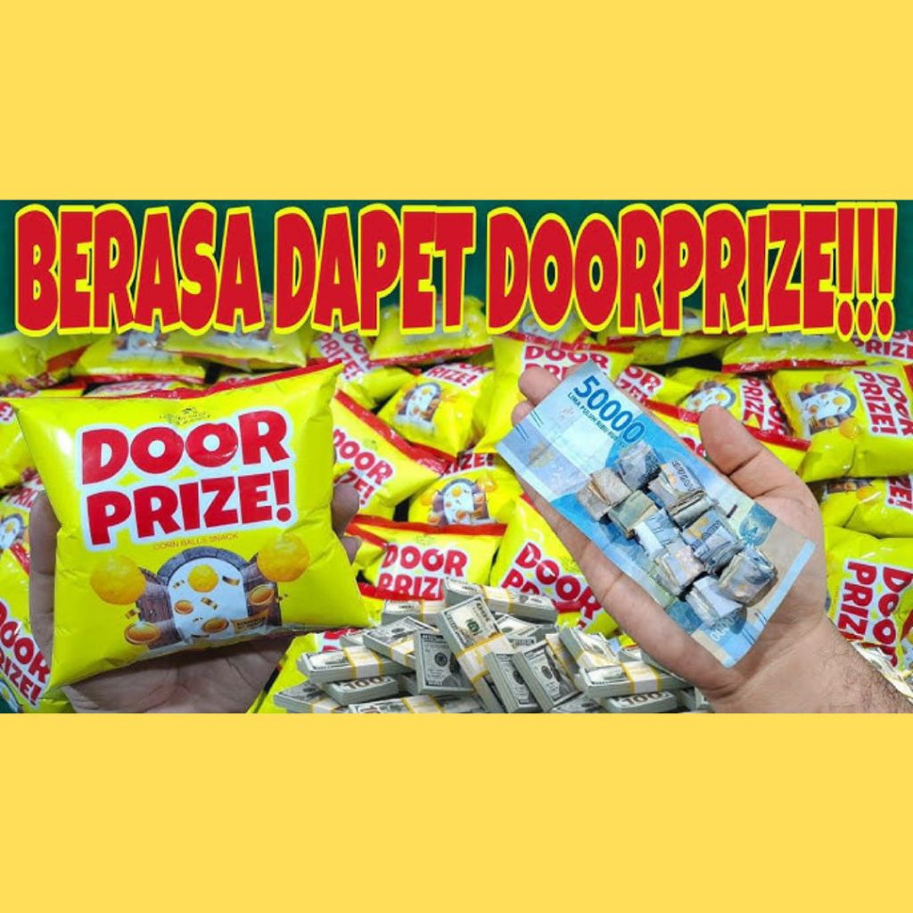 

SNACK DOORPRIZE BERHADIAH (CIKI DOORPRIZE BERHADIAH UANG)