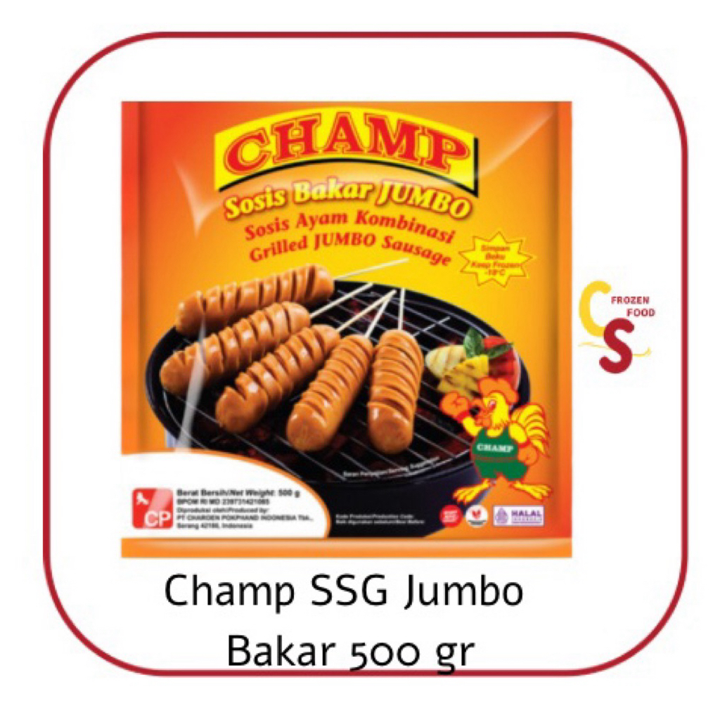 

Champ Sosis jumbo bakar 500 gr