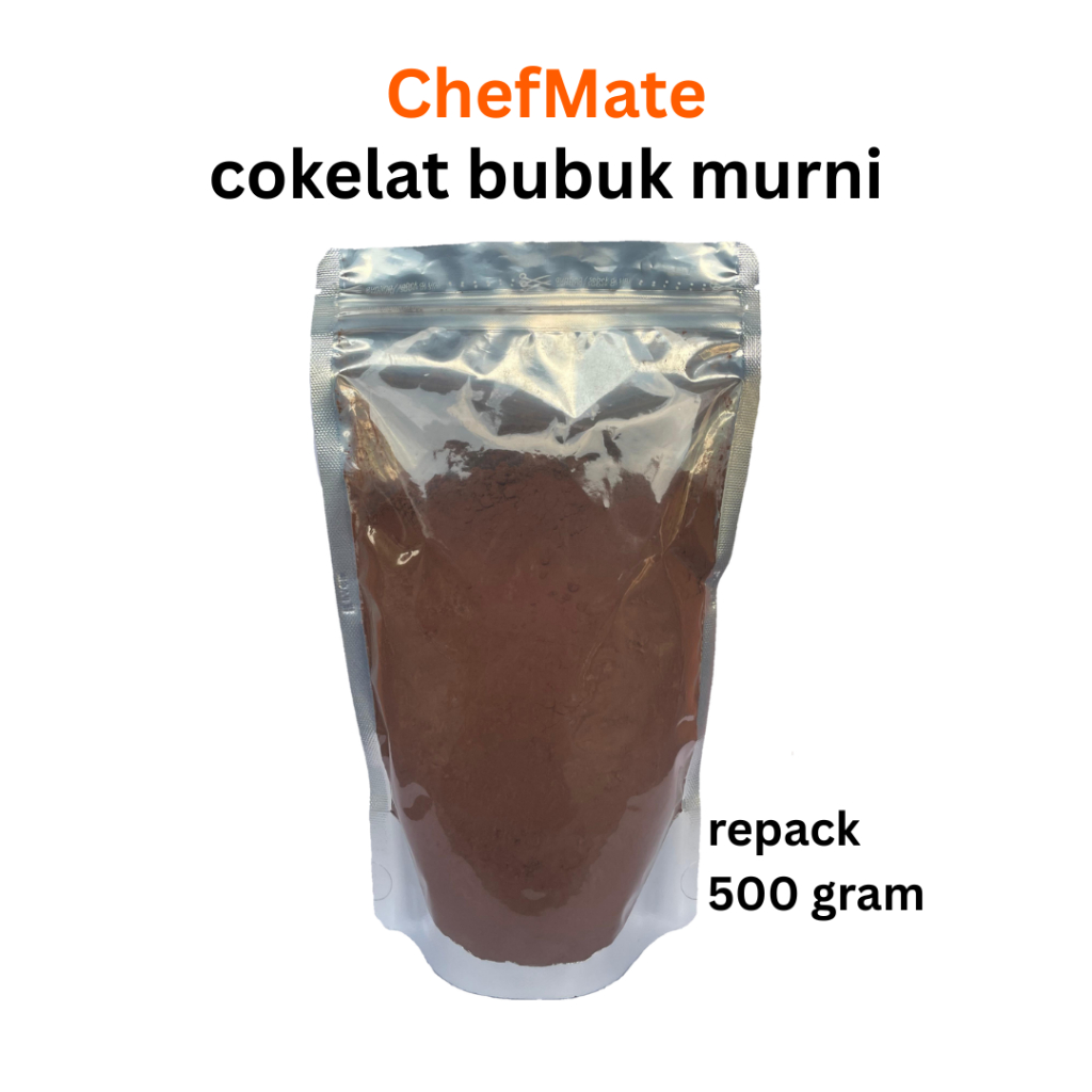 

Cokelat Bubuk murni ChefMate Repack 500 gram Original