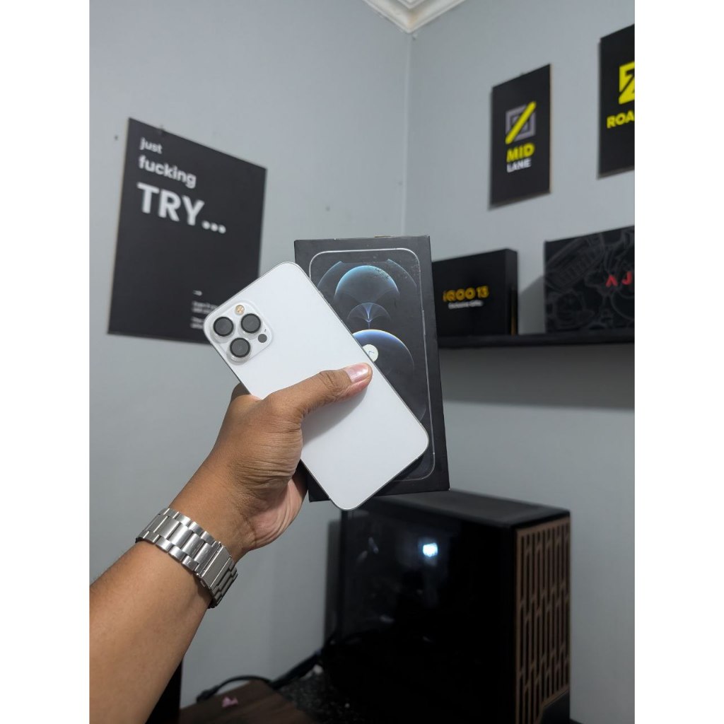 IPhone 12 Pro Max 256 Fullset Original