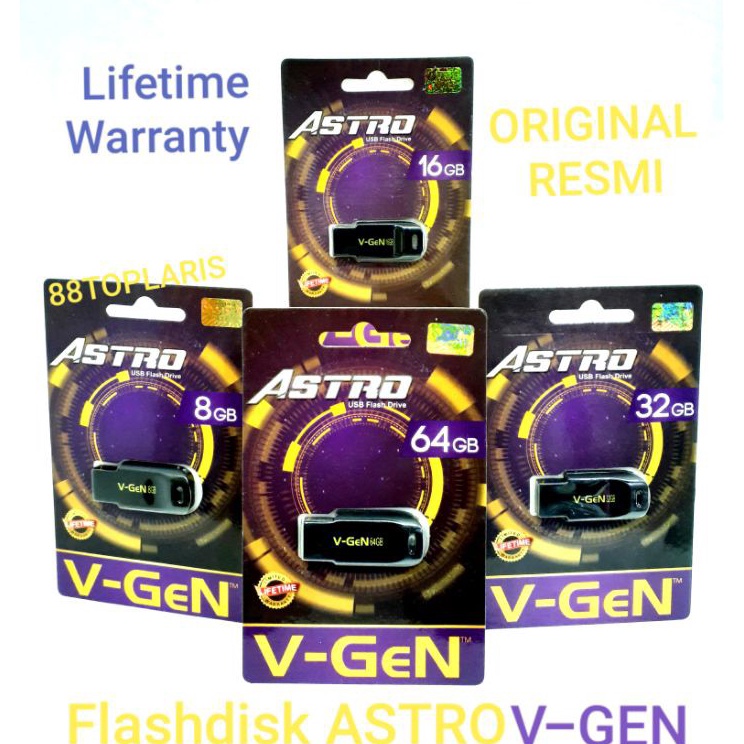 Special Flashdisk VGen Astro 8GB 16GB 32GB 64GB Original Garansi  USB Flashdisk VGen  USB Flash Disk
