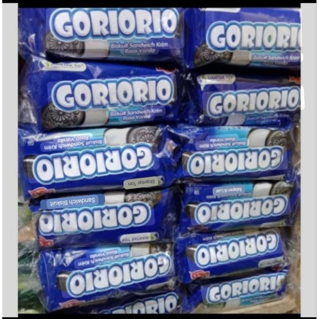 

Gorio rio 1 renteng isi 10 biji