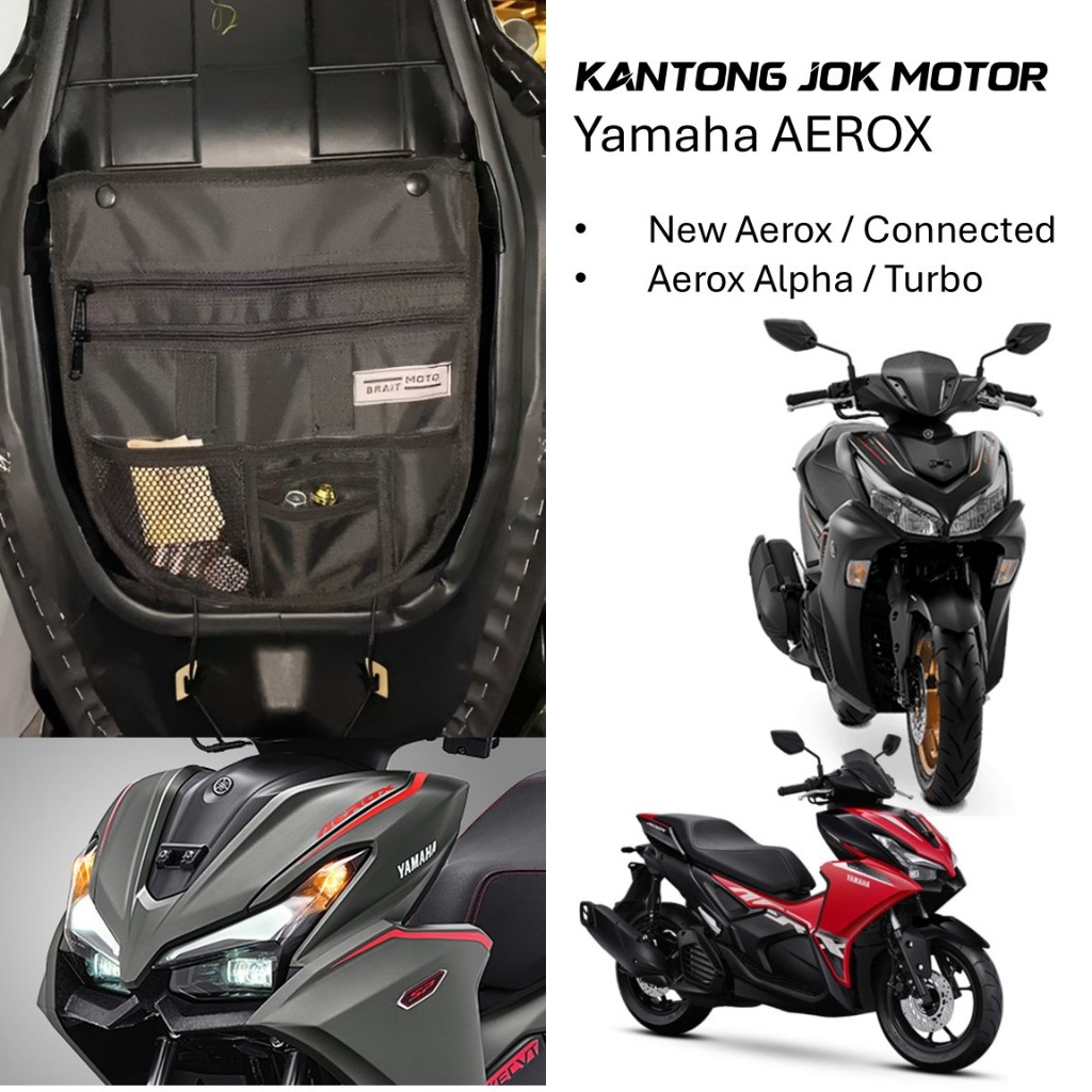 Kantong Jok Motor Yamaha New Aerox 155 2020-2023