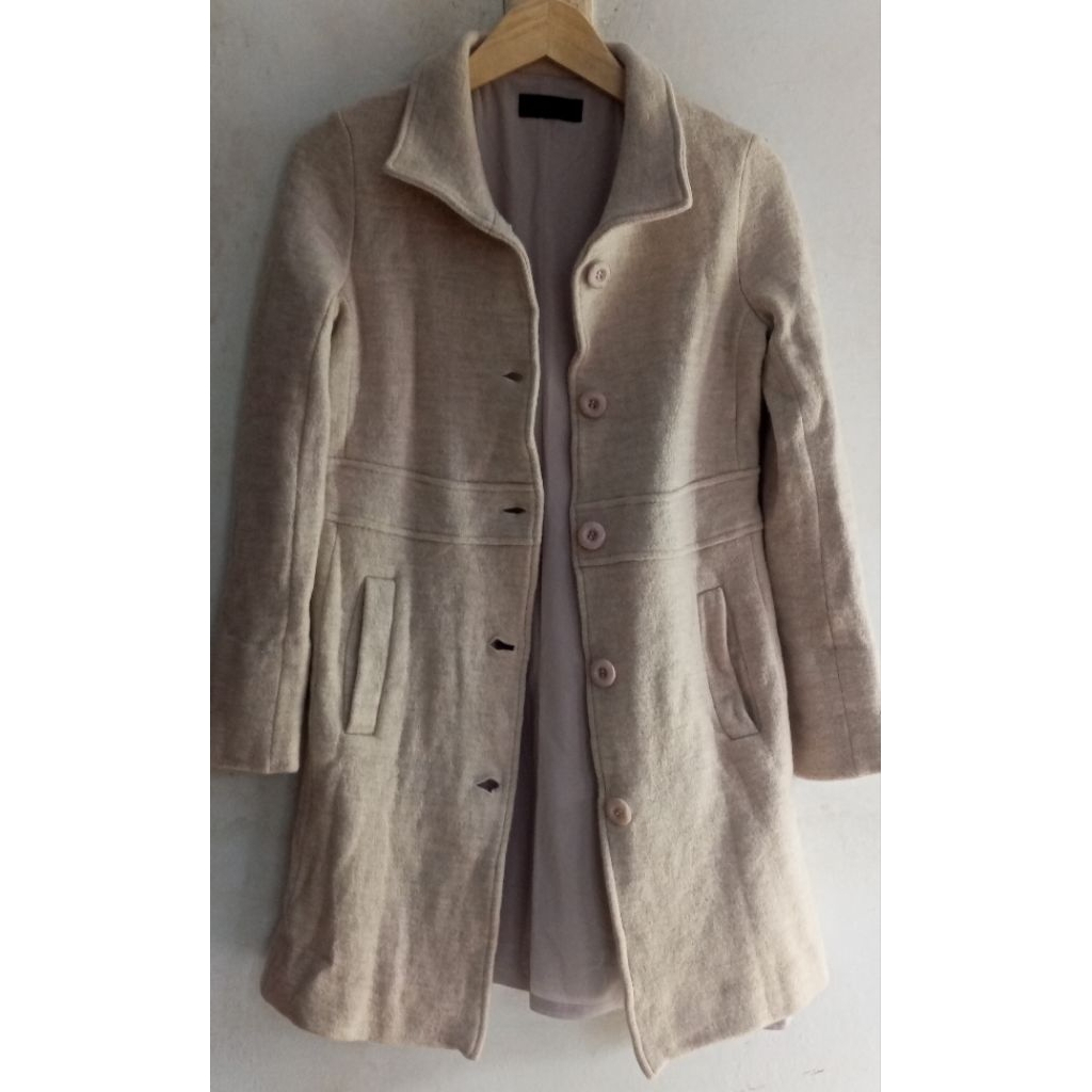 Coat jaket wol preloved