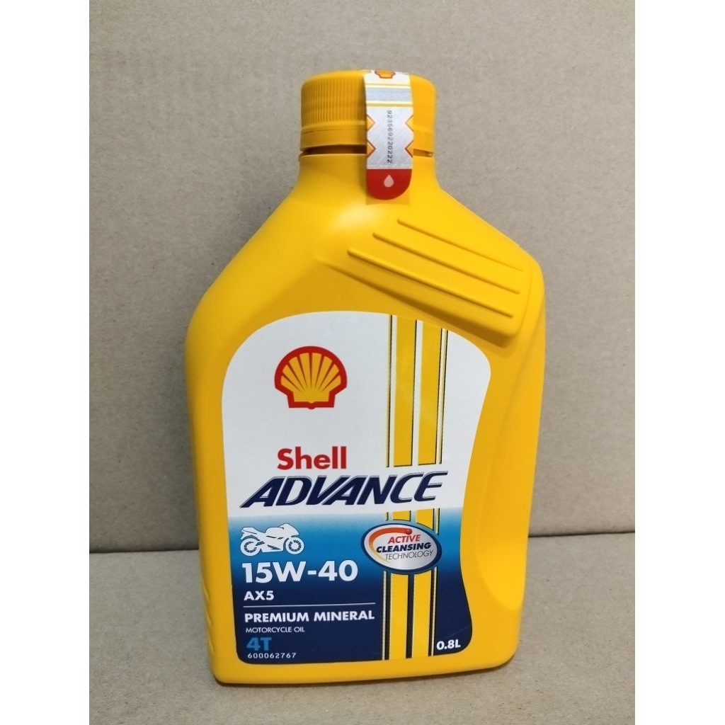 OLI SHELL ADVANCE AX5 800 ML 15W40