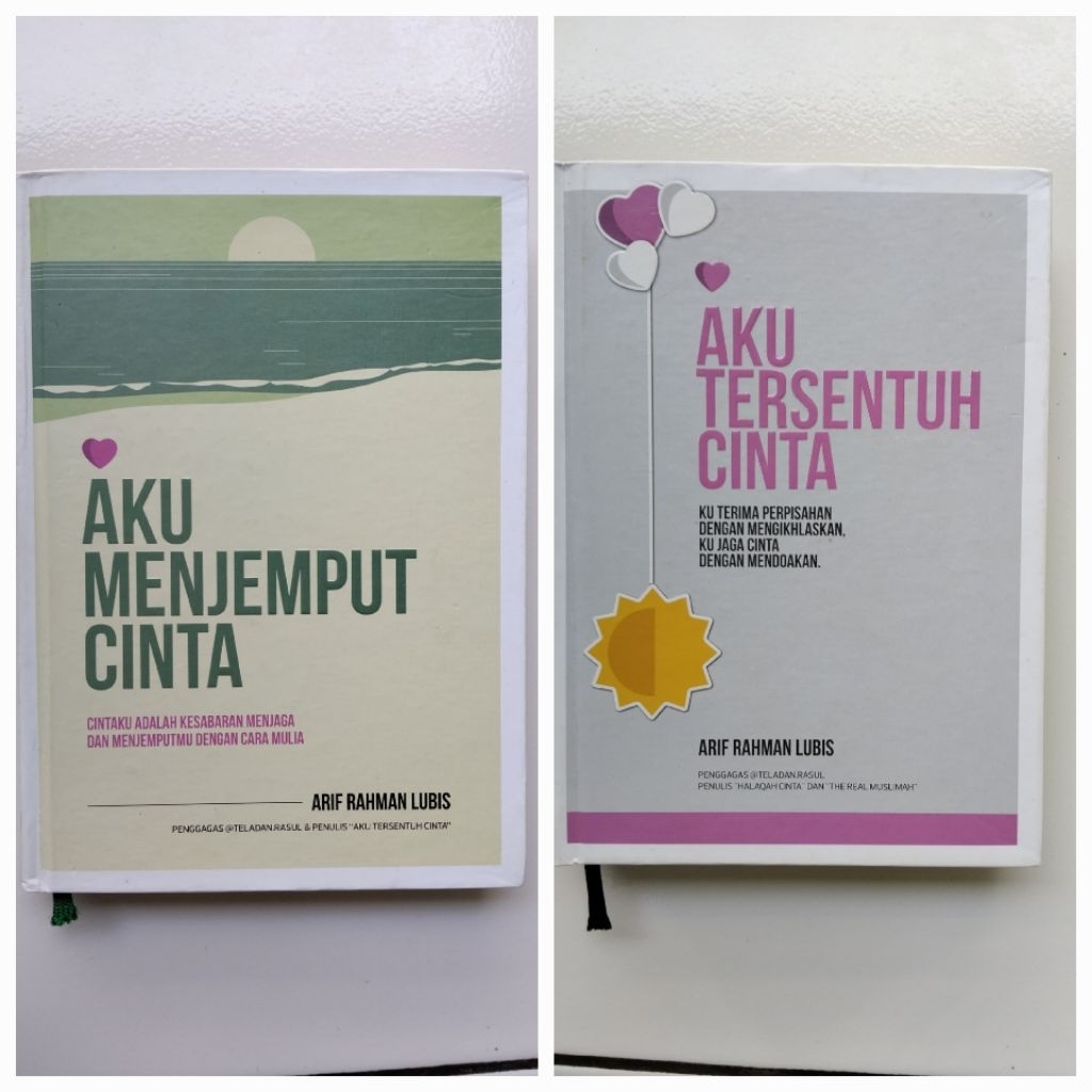 

PELOVED BUKU AKU TERSENTUH CINTA | AKU MENJEMPUT CINTA | ARIF RAHMAN LUBIS