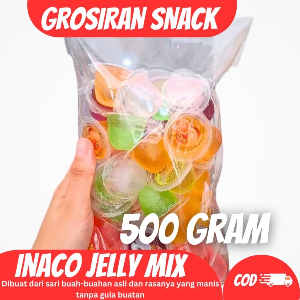 

(500 GRAM) INACO JELLY / JELLY CUP MINI