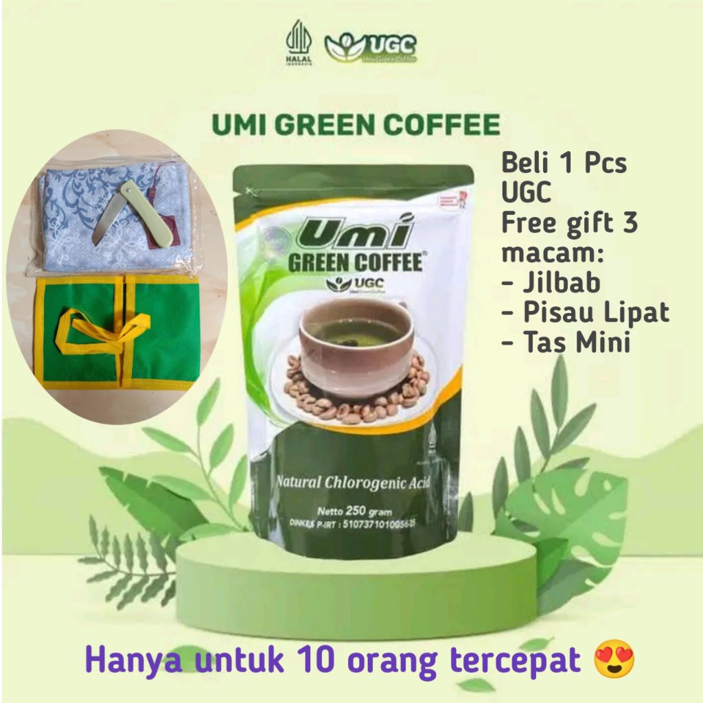 

Umi green coffee 100 % Original (Terlaris)