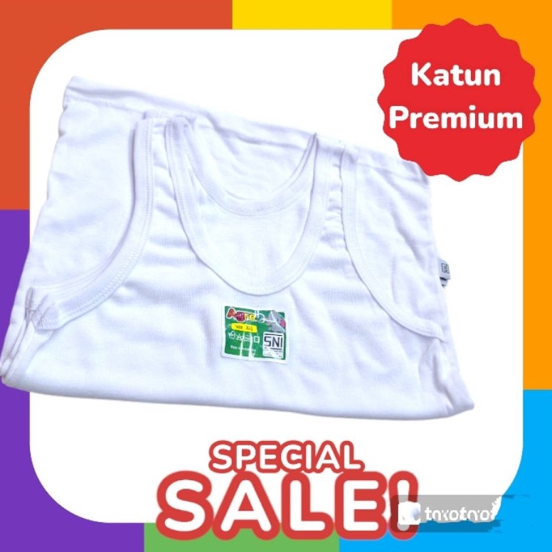 GROSIR 6PCSSinglet Anak Kecil Laki Laki Katun TebalKaos Dalam Anak Kecil Tanggung KatunKaos Dalam An