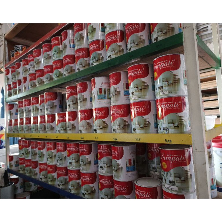 

KODE O96A Cat Minyak Simpati 1kgCat kayu dan besi 1kg