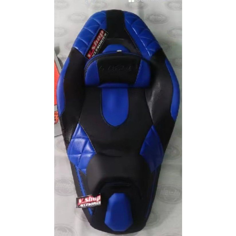 Jok motor mbtech nmax old model cobra kulit mbtech custom-jok motor custom nmax old