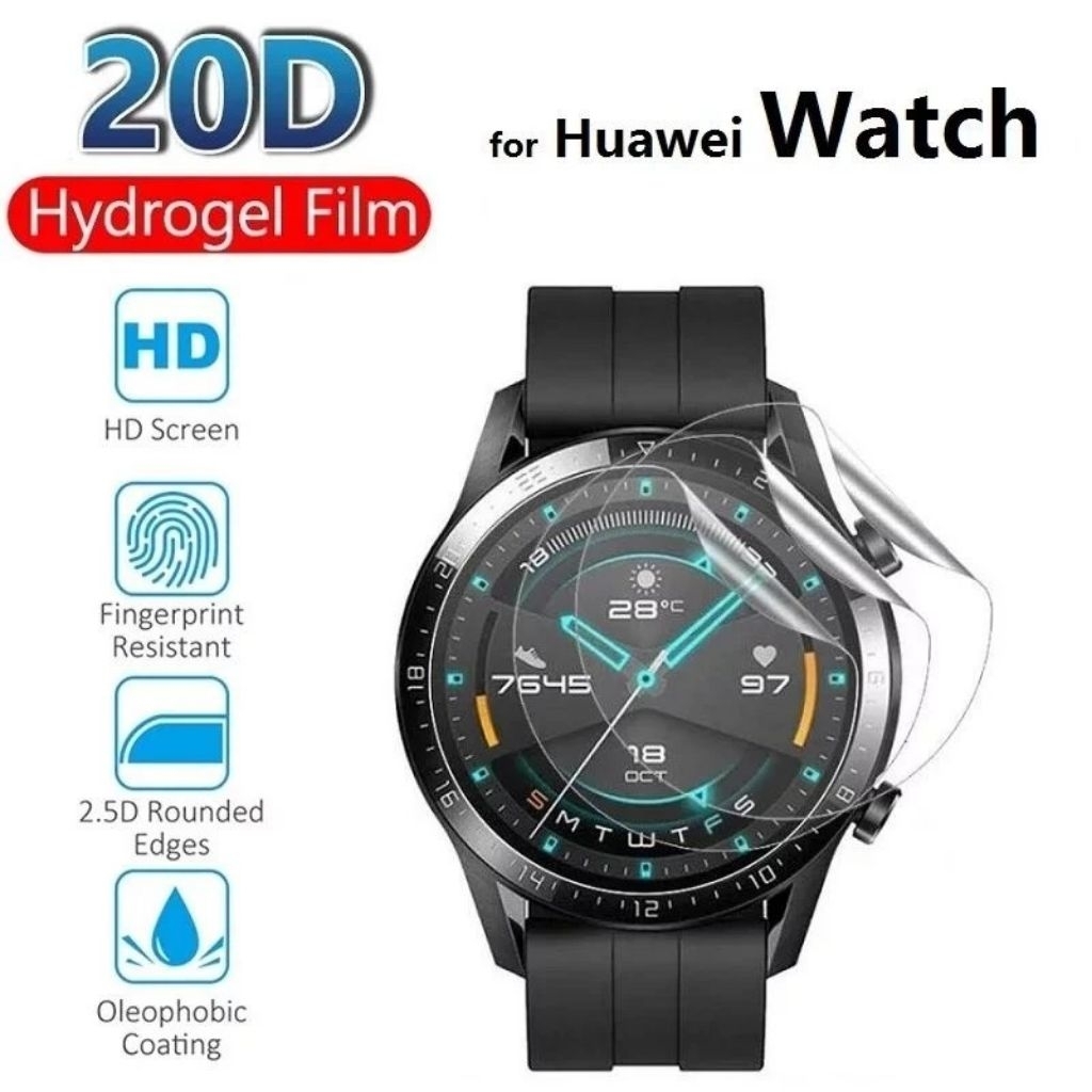Huawei Watch GT (42mm/46mm) / GT 2 (42mm/46mm) / GT 2 Pro / GT 2e Hydrogel Screen Protector Film