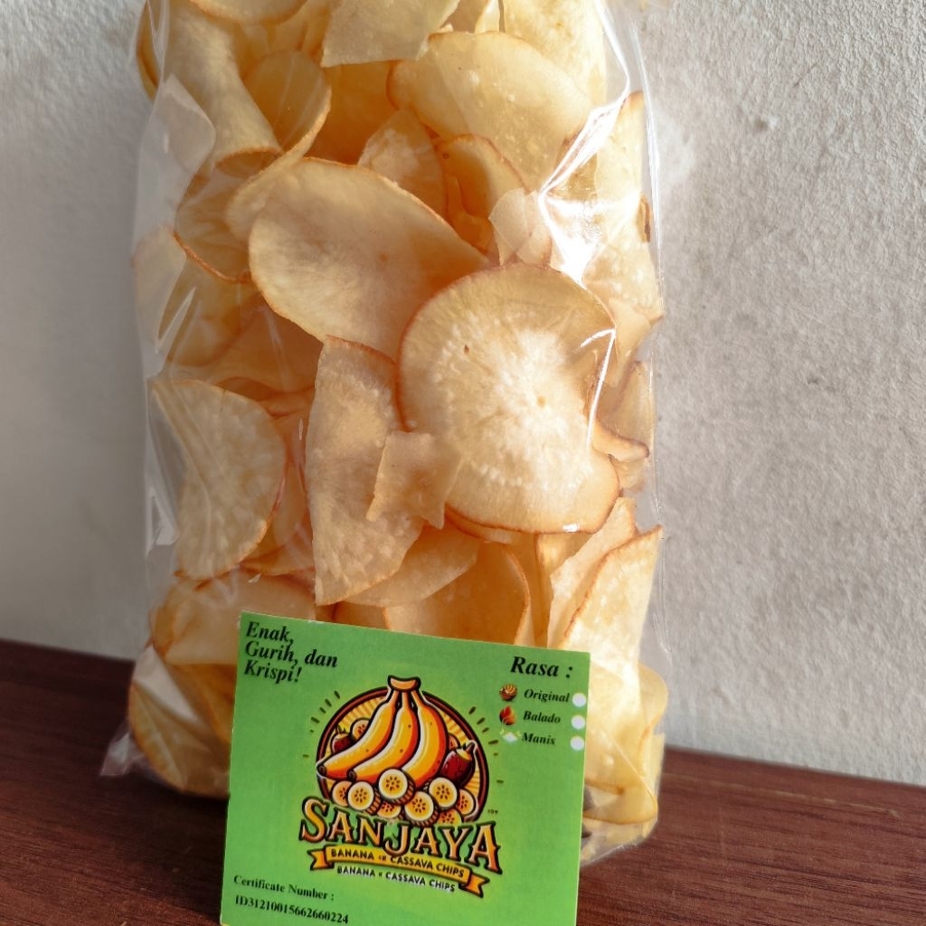 

Keripik Singkong Kentan - Sanjaya Food