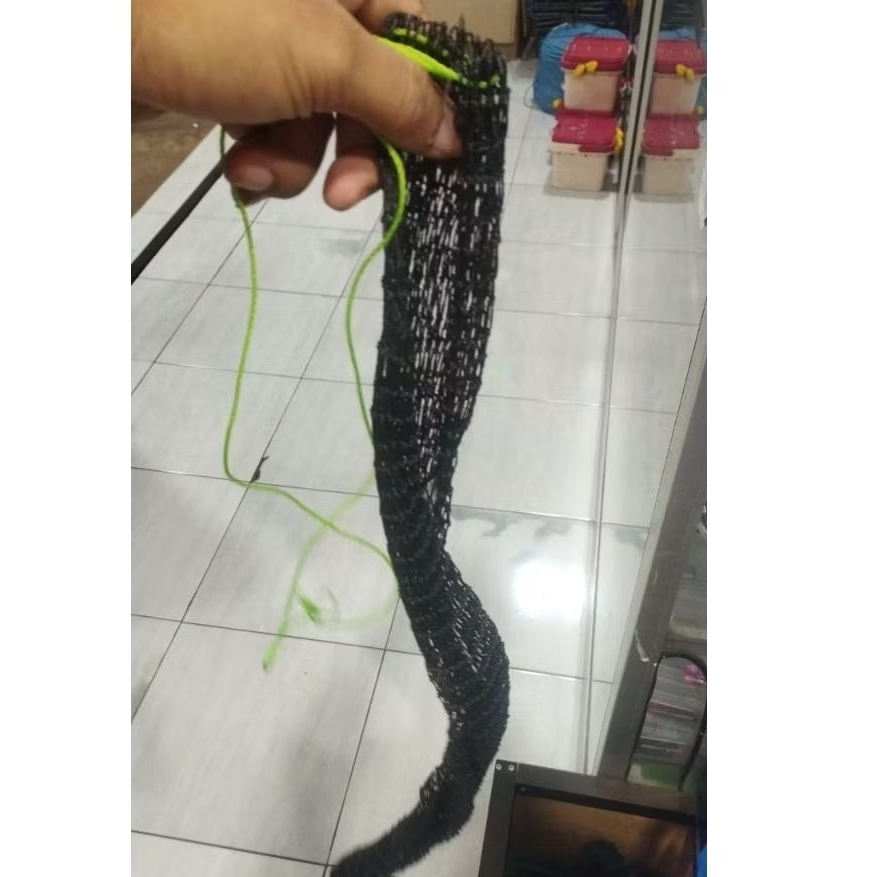 WARING ATAU JARING IKAN BAHAN SENAR NILON TEBAL KUAT 100CM 75 CM 50 CM TERMURAH