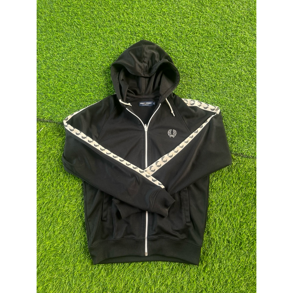 Fred Perry Track Top Black