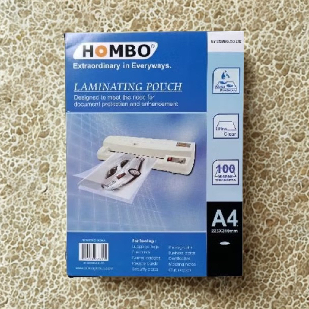 

Plastik Laminating A4 merk Hombo