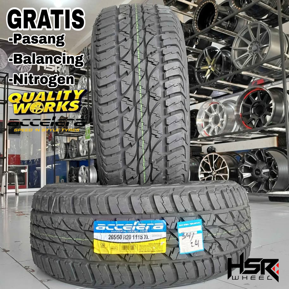 BAN MOBIL AT RING 20 ACCELERA 265 50 R20 OMIKRON AT 265/50 R20