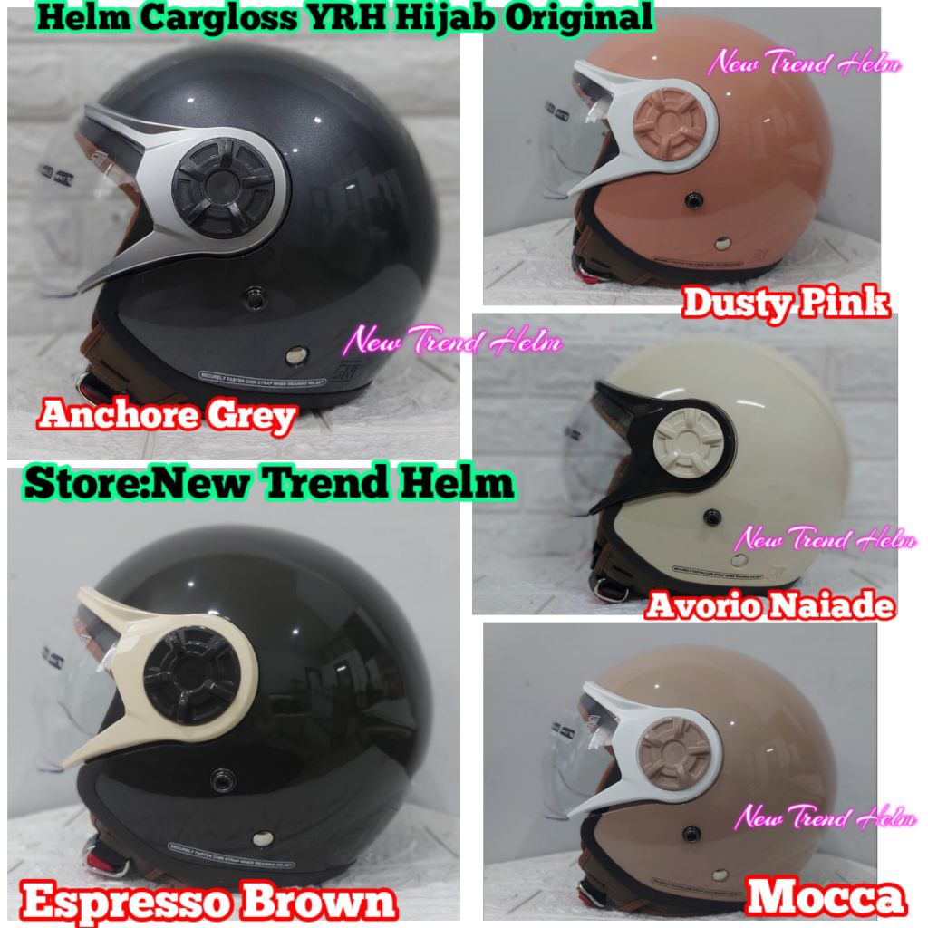 Helm Cargloss Hijab  Cargloss YRH Hijab original