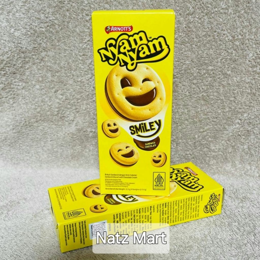 

NYAM-NYAM Smiley Sandwich Chocolate 22,5 gr