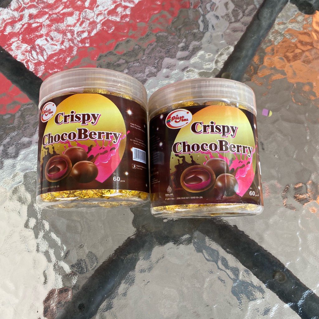 

Crispy Chocoberry Kemasan Toples Isi 60 Pcs Lezat & Hemat