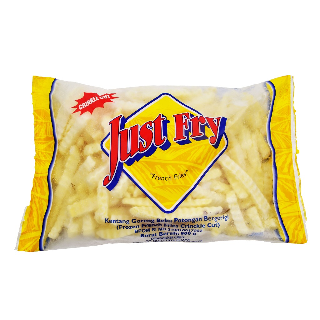 

JUST FRY Crinkle Cut shoestring straight cut 900gr French Fries