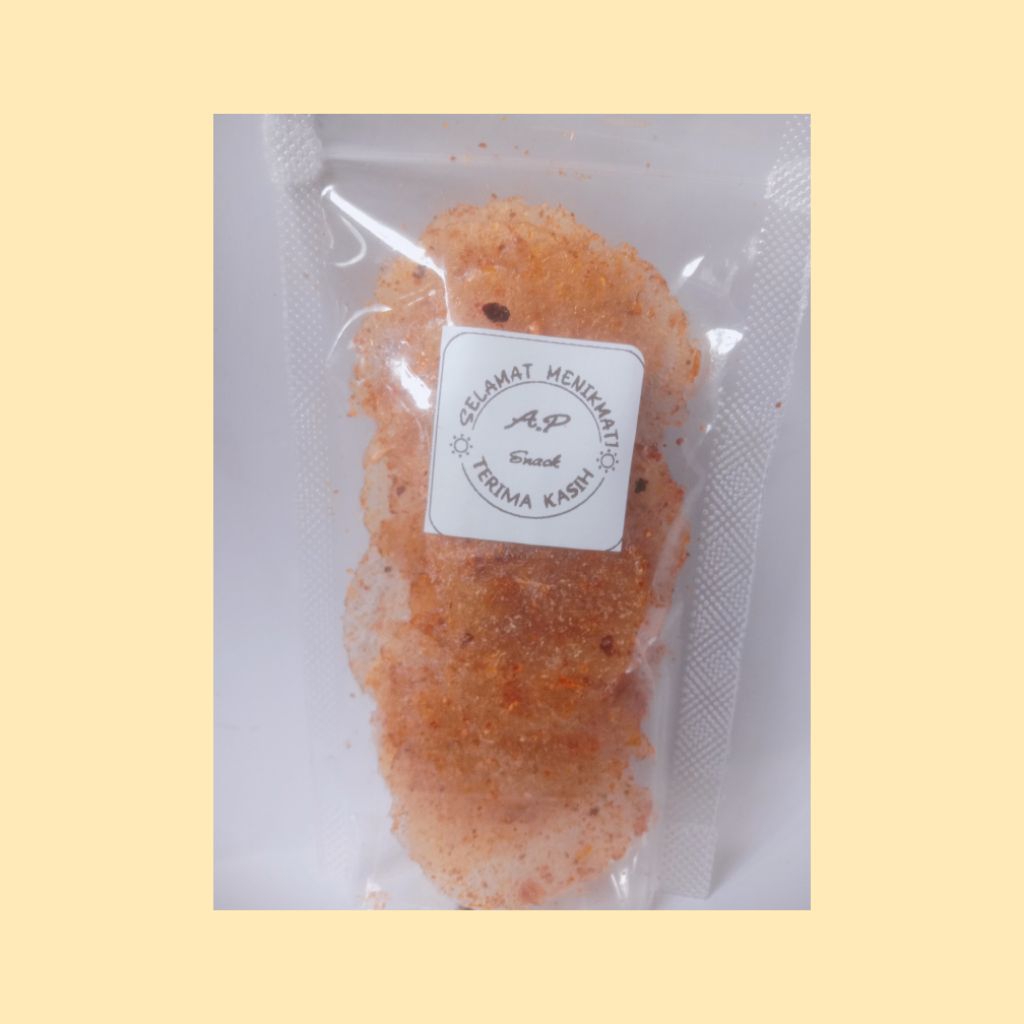 

keripik kaca pedas. cemilan murah