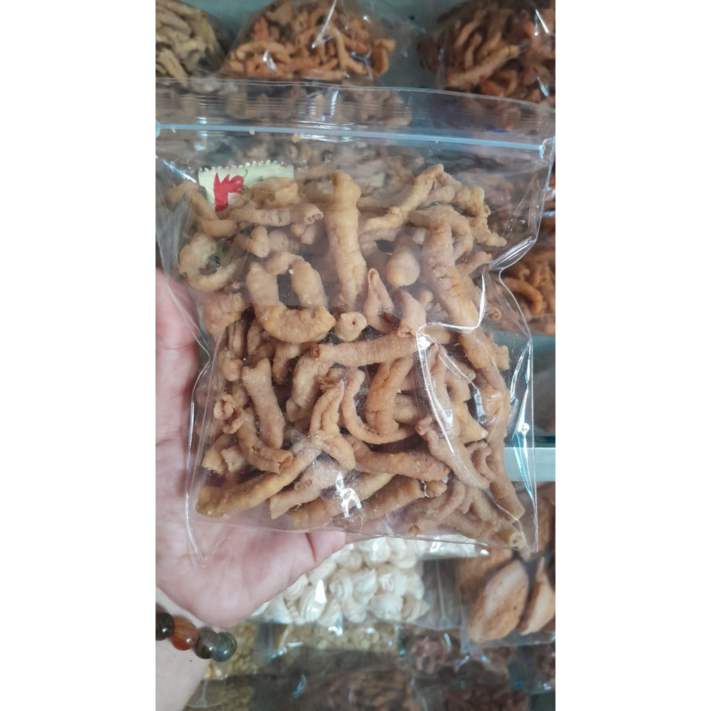 

snak usus ayam gurih note 250 g