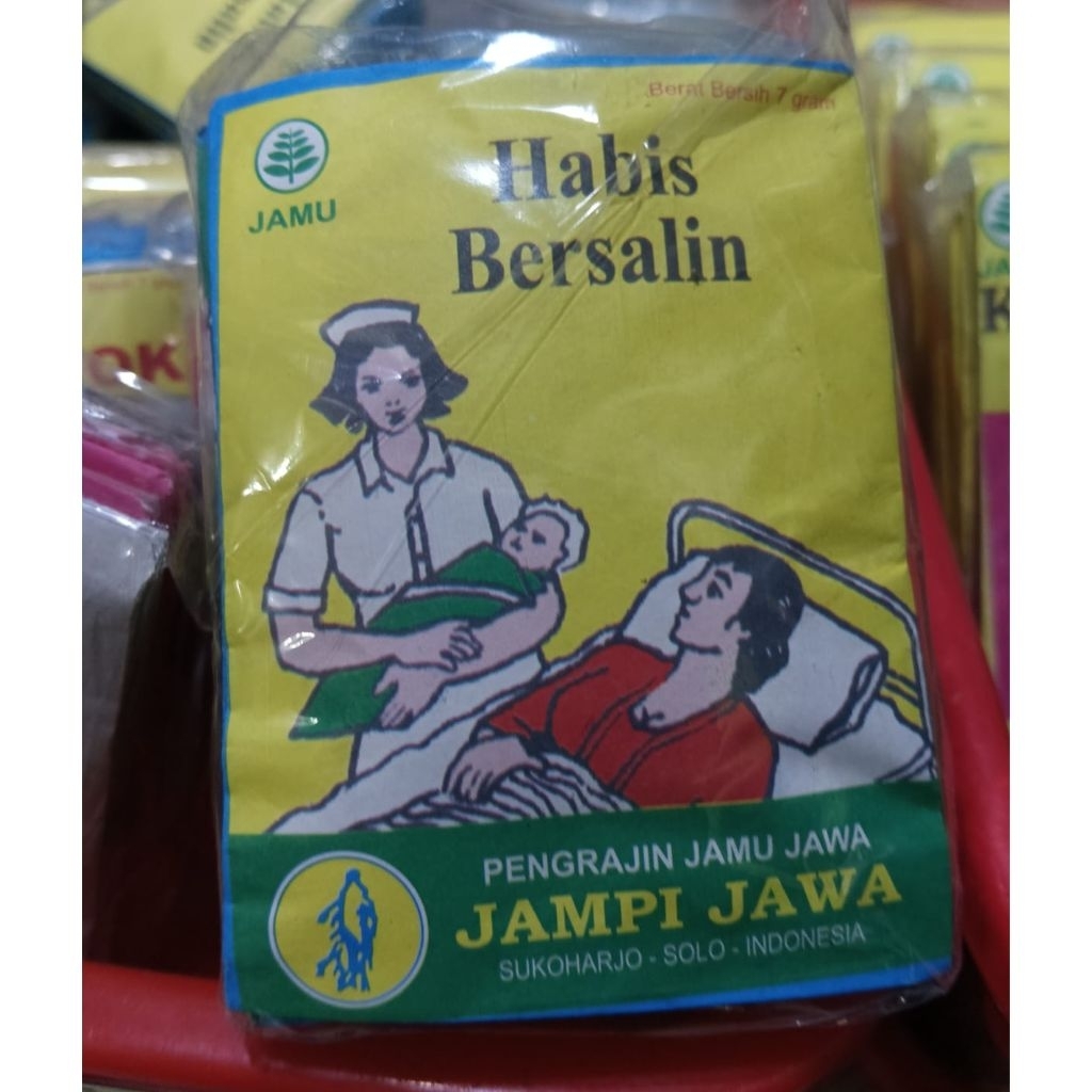 

Jamu Jawa Habis Bersalin isi 10 sachet