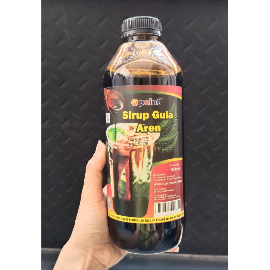 

Point sirup gula aren 1Liter brown sugar cair manis