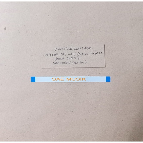 Kabel flexibel flexible efek gitar zoom G5N bagian CN4-MBFSA lihat gambar dan deskripsi