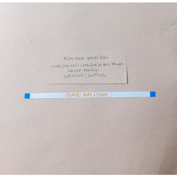 Kabel flexibel flexible efek gitar zoom G5N bagian CN4-MBFSB lihat gambar dan deskripsi