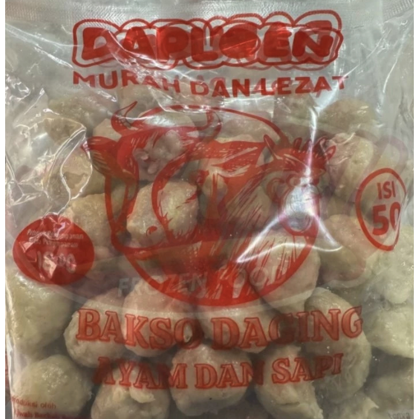

DAPLOEN Bakso Daging Kombinasi 500 GR
