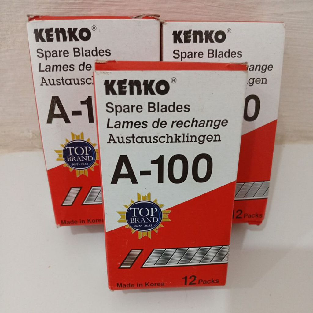 

isi cutter kenko A-100 ( harga per pak isi 12 tube)
