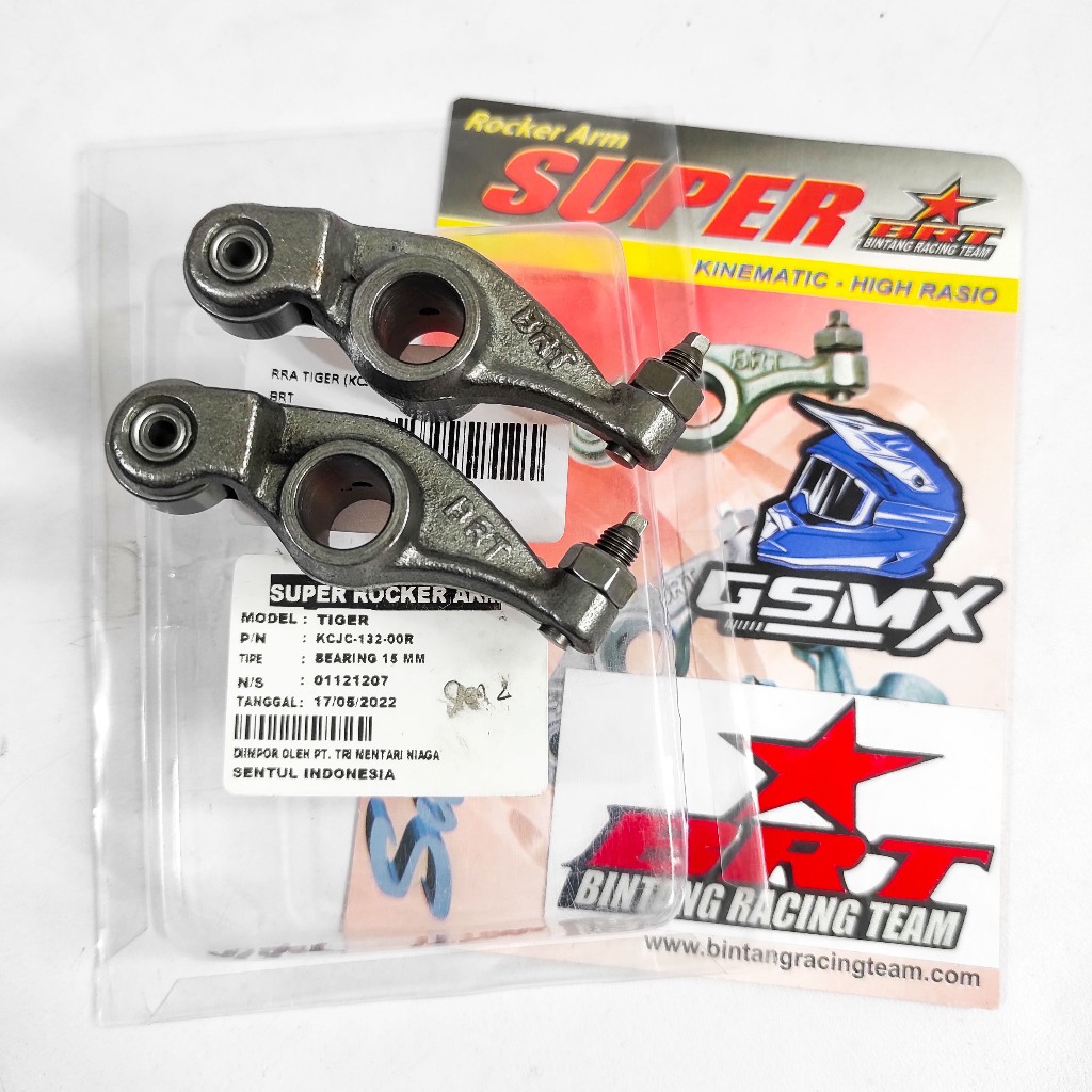 Pelatuk Roller Rocker Arm RRA BRT Tiger 15mm Gen 2