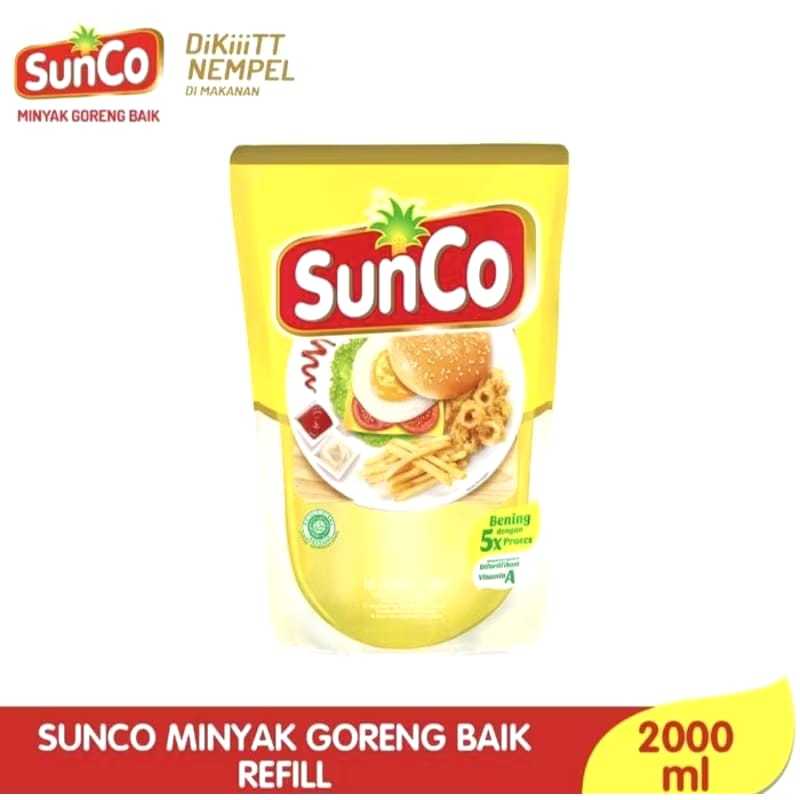 

sunco minyak goreng 2 liter