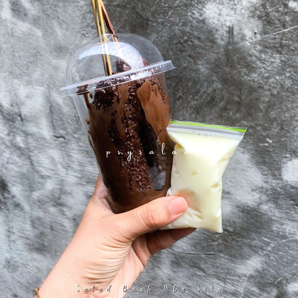 

Sate pisang coklat + Fla Vanilla