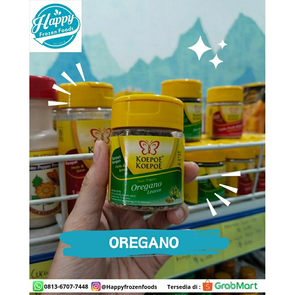 

OREGANO 14gr KOEPOE KOEPOE | HAPPY FROZEN FOODS PALEMBANG