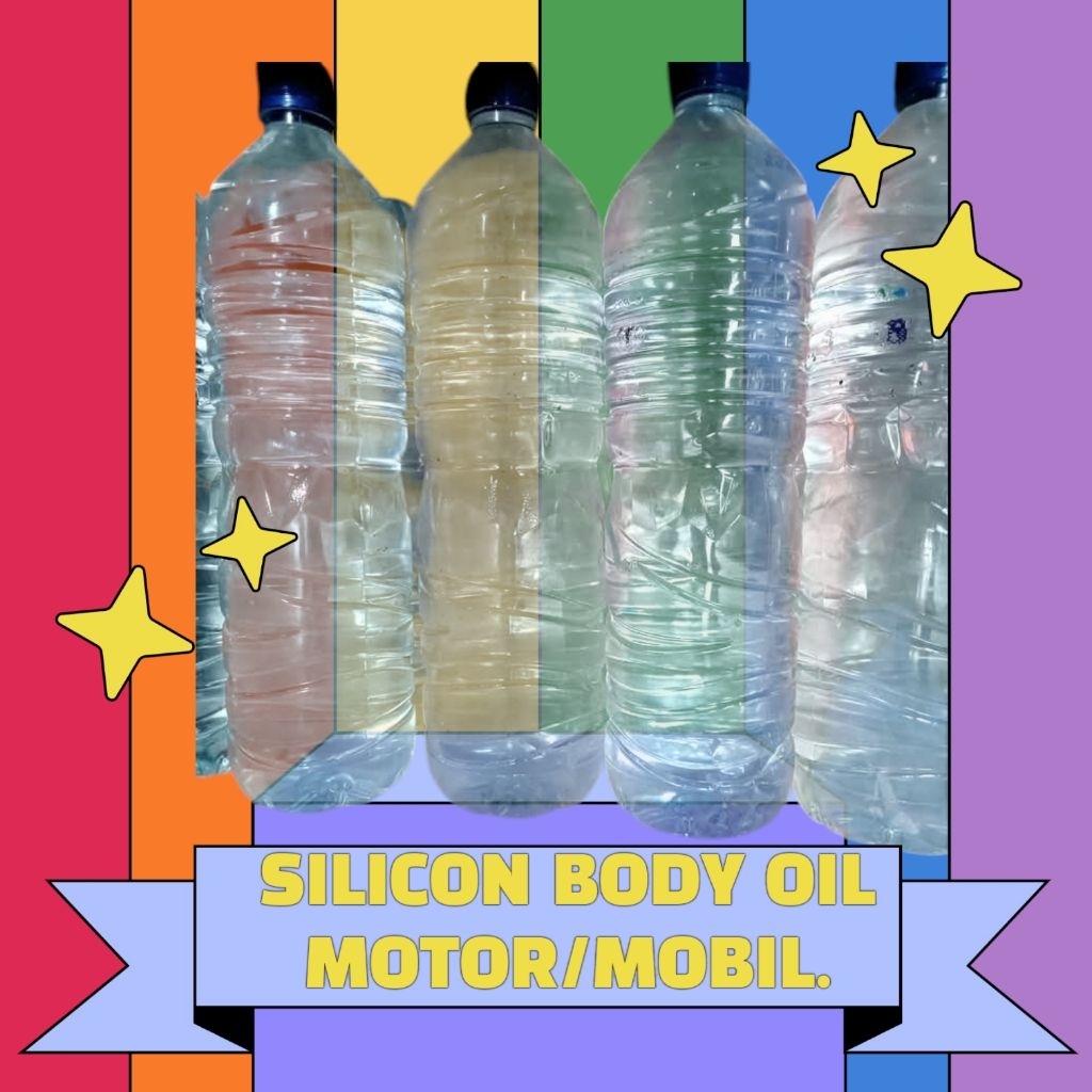 SILICON OIL BODY MOTOR MURNI OIL 100% ORIGINAL 1,5 liter