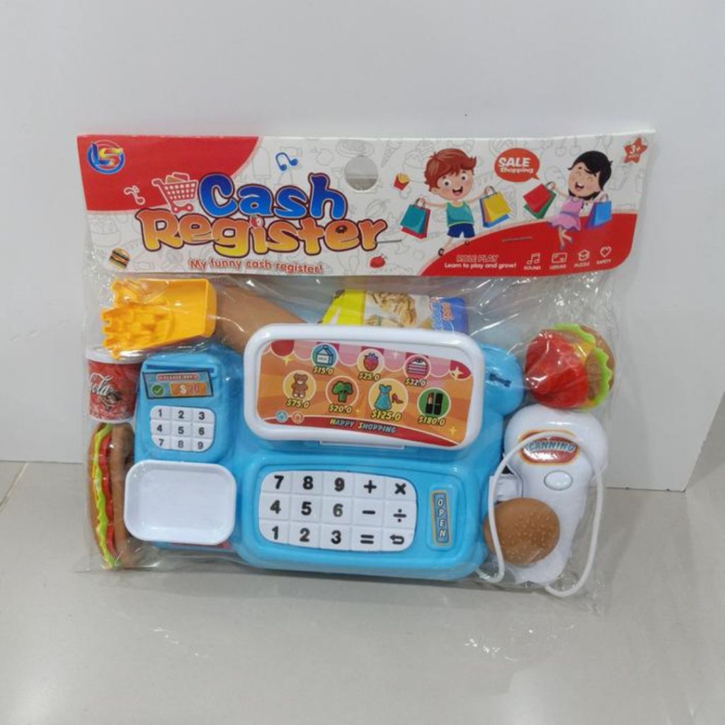Mainan Anak Cash Register My Funny Cash Register Set