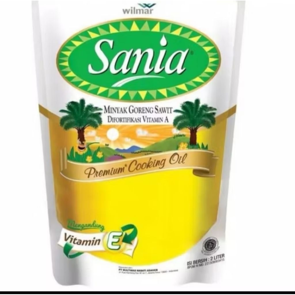 

Minyak goreng Sania 2L