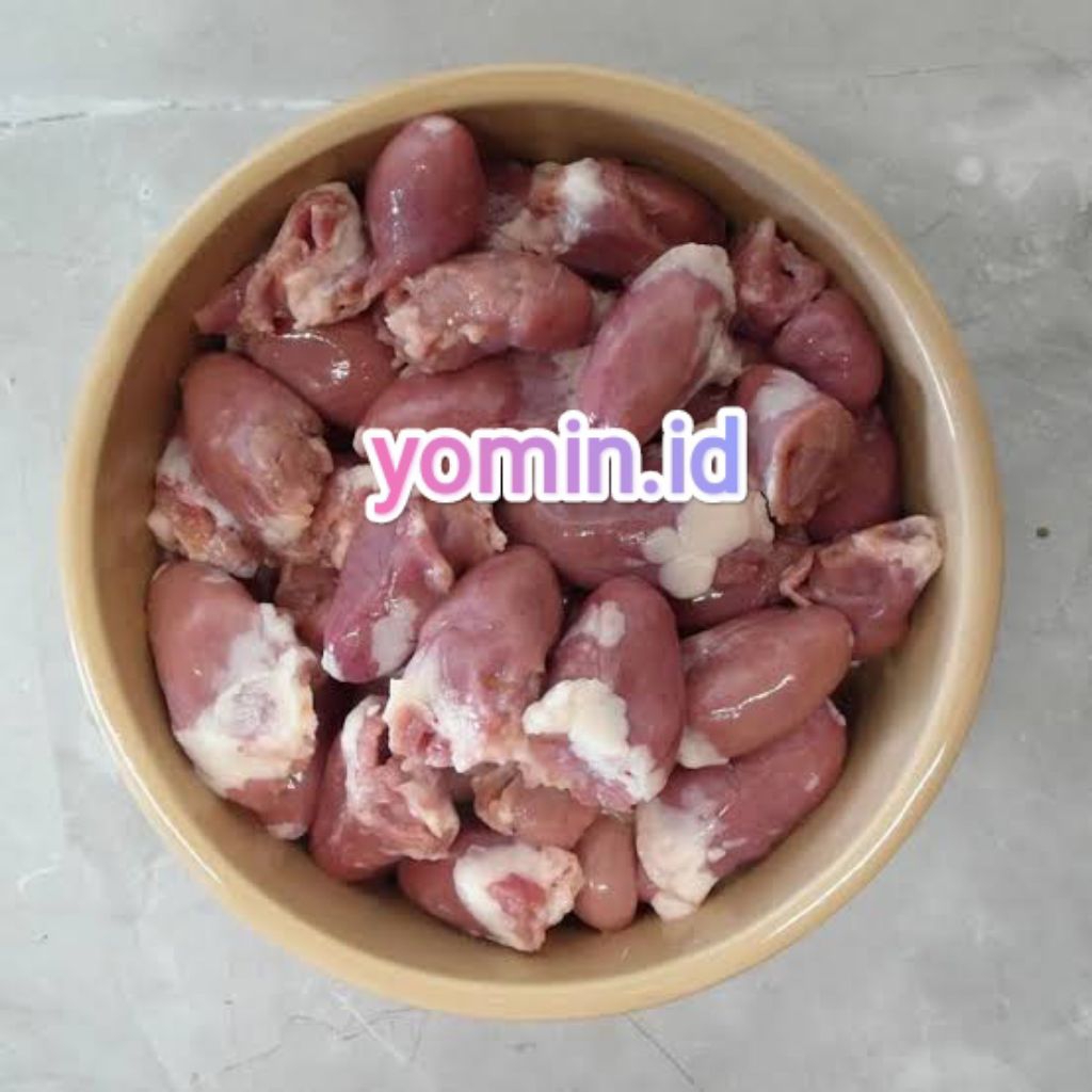 

Jantung Ayam dan Ampela Ayam (campur) Mentah