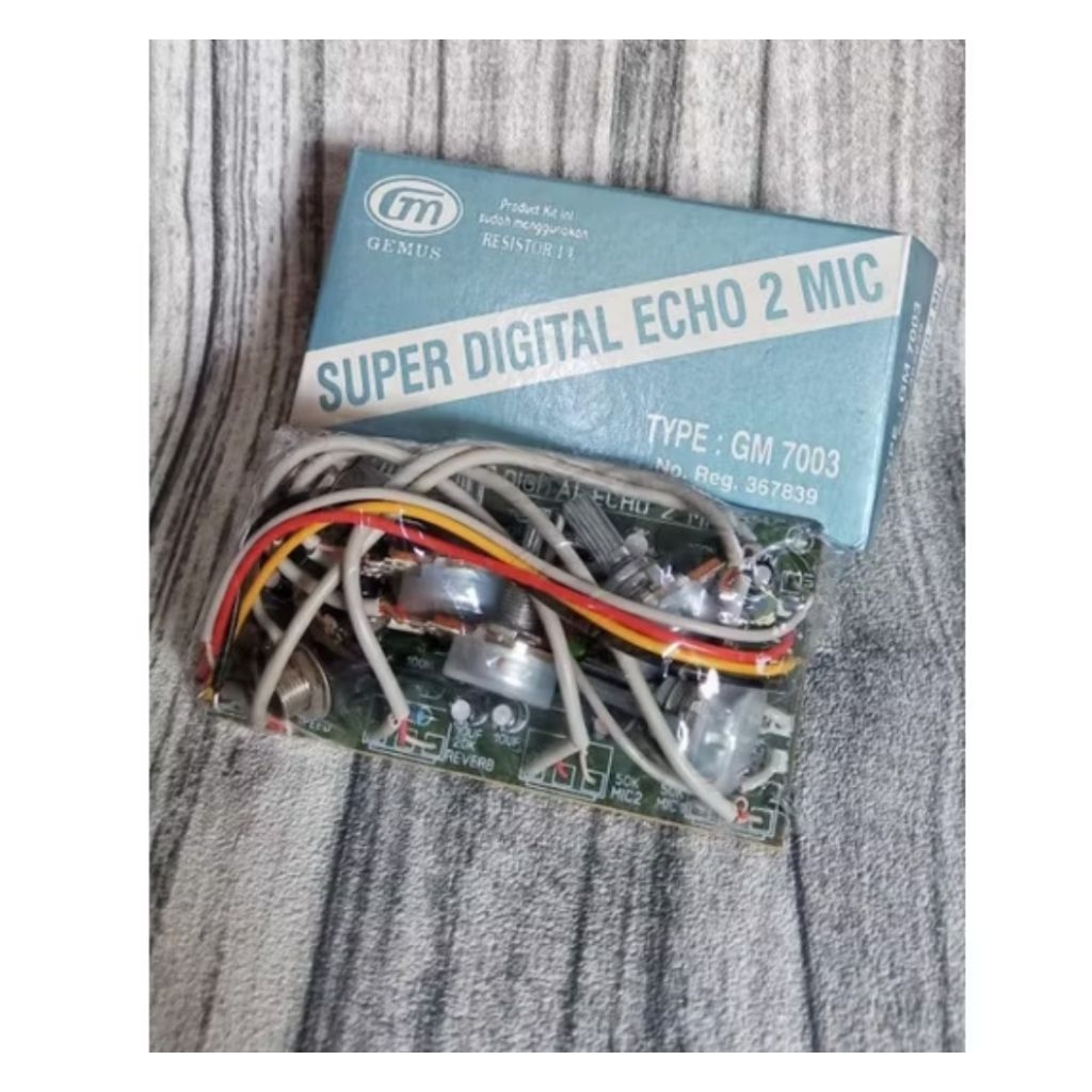 Super Digital Echo 2 Mic GM7003